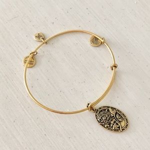 Alex and Ani “Mom” Charm Bracelet Gold